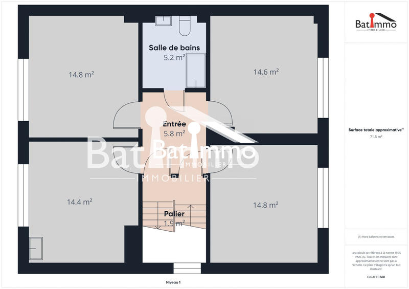 Maison - 145 m² - 7 pièces