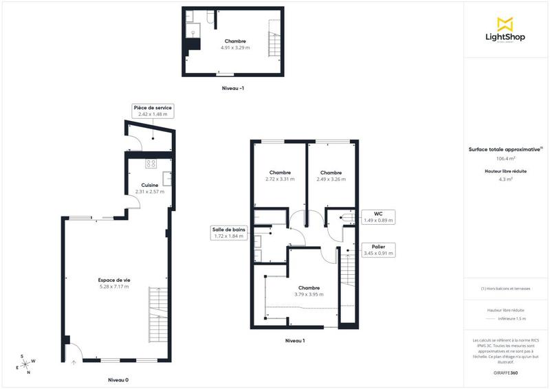 Maison - 100 m² - 5 pièces