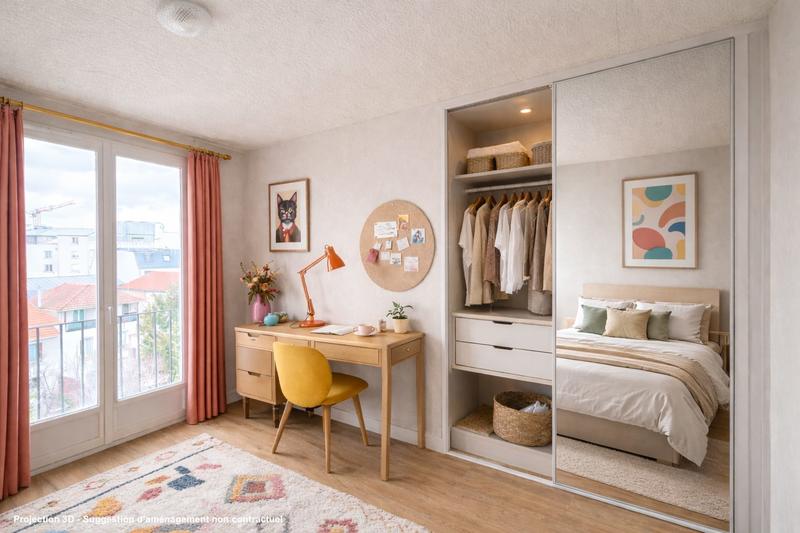 Appartement - 54 m² - 3 pièces