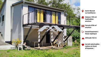 Maison - 109 m² - 4 pièces