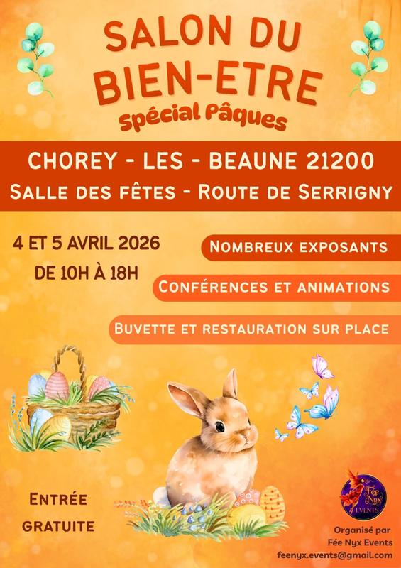 Salon du Bien-Être de Chorey-les-Beaune Spécial Pâques