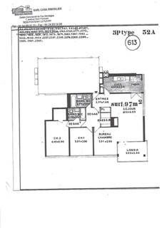 Appartement - 97 m² - 5 pièces