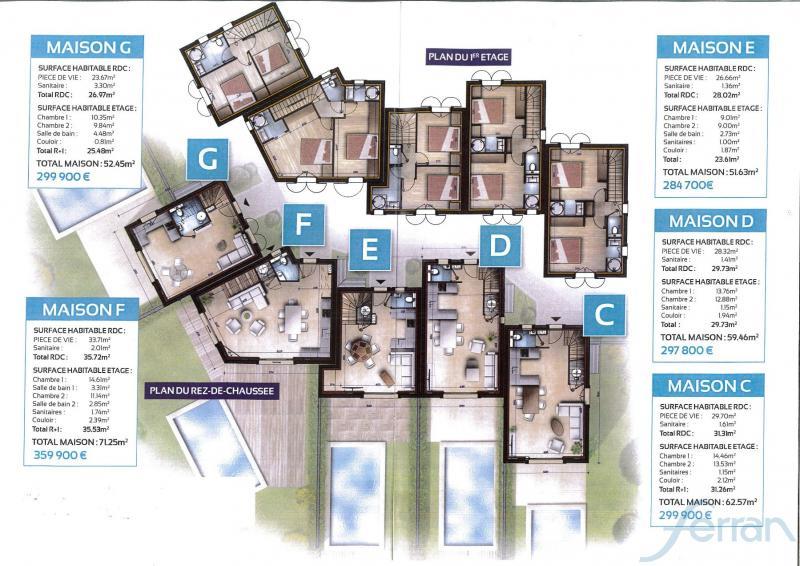 Villa - 59 m² - 3 pièces