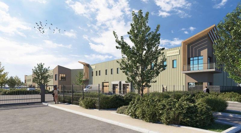 Entrepôt - 1 000 m²