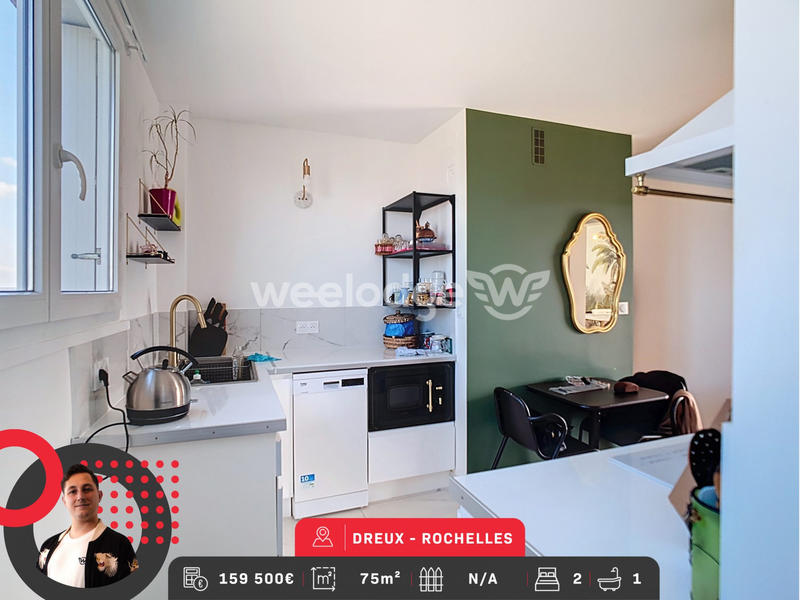 Appartement - 75 m² - 3 pièces