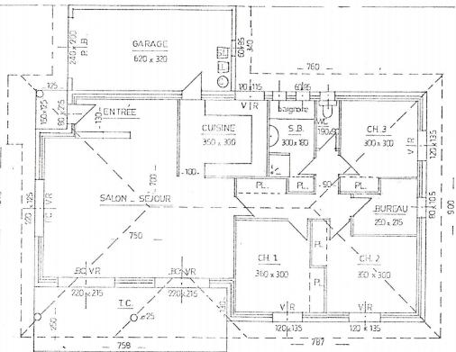 Maison - 111 m² - 4 pièces