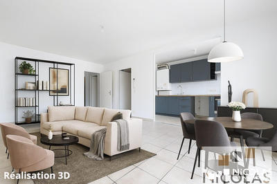 Appartement - 83 m² - 4 pièces