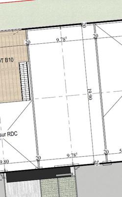 Local d'activités - 195 m² - 1 pièce