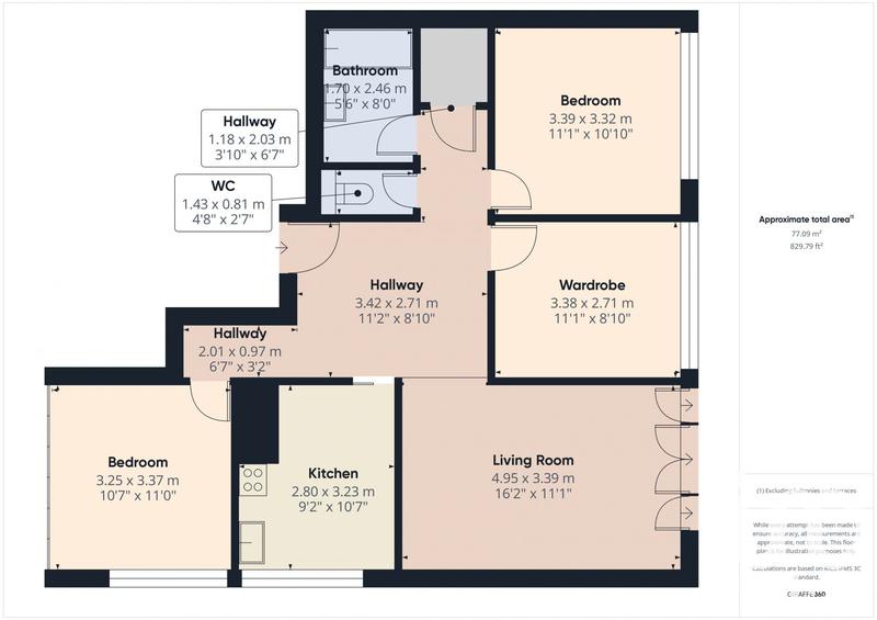 Appartement - 78 m² - 4 pièces