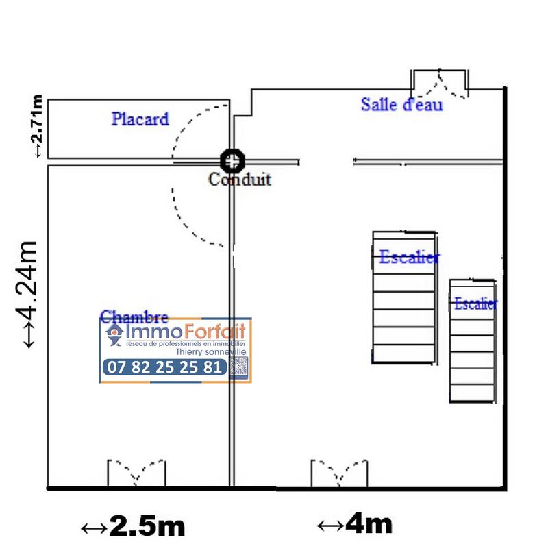 Maison ancienne - 80 m² - 3 pièces