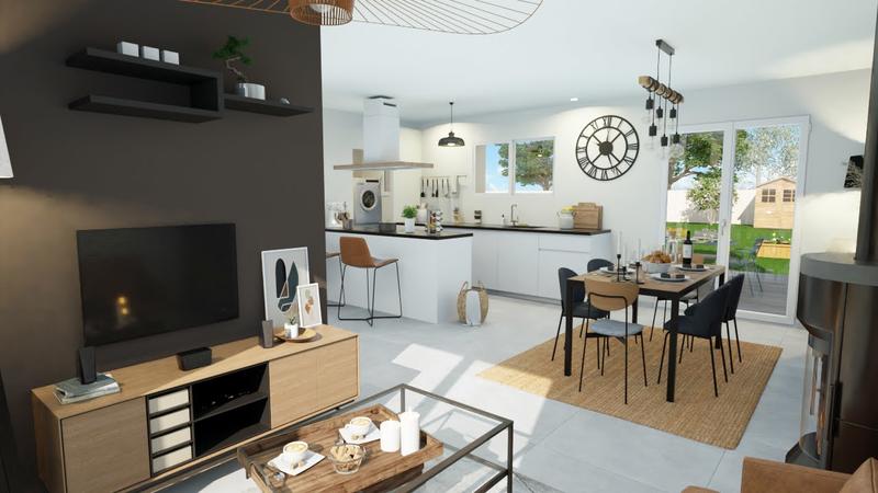 Maison - 89 m² - 5 pièces