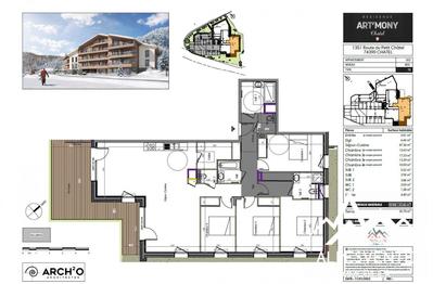 Appartement - 133 m² - 5 pièces