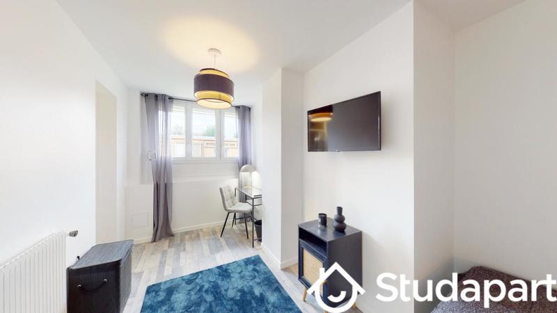 Chambre - 12 m² - 1 pièce