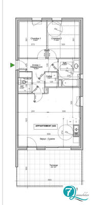 Appartement - 72 m² - 4 pièces