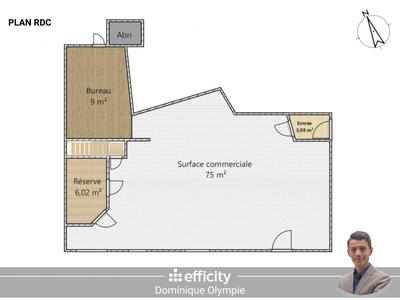 Immeuble - 220 m² - 13 pièces