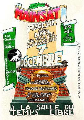 Marché de Noël à Mainsat