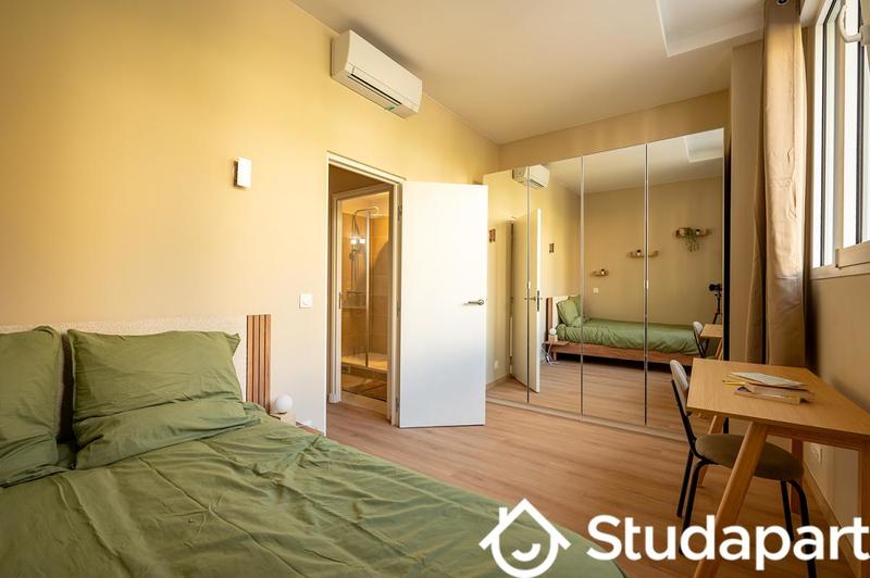 Chambre - 19 m² - 1 pièce