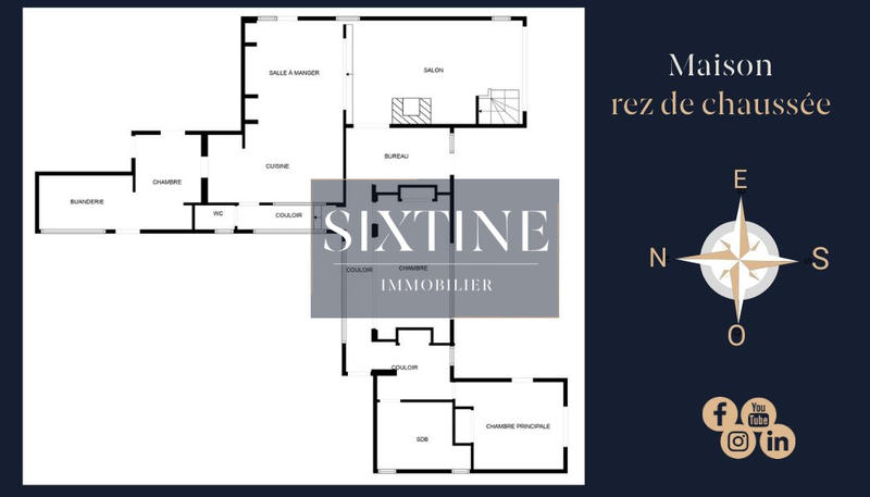 Maison - 197 m² - 9 pièces