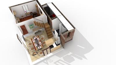 Maison - 68 m² - 3 pièces