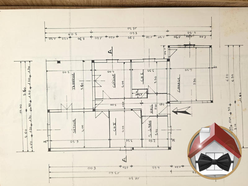Maison - 92 m² - 3 pièces