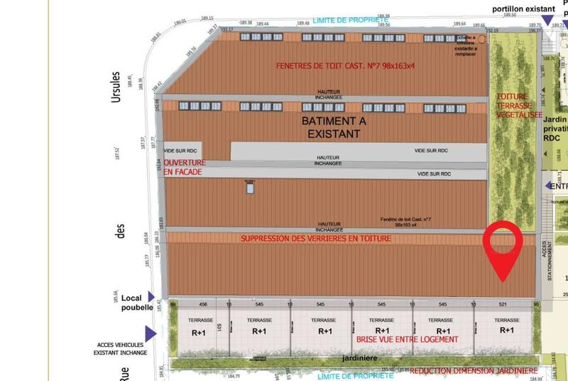Duplex - 94 m² - 2 pièces