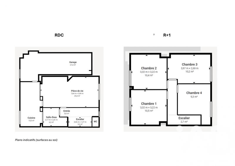 Maison - 103 m² - 6 pièces