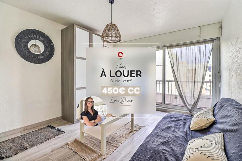 Appartement - 21 m² - 1 pièce