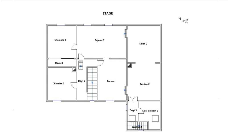 Maison - 210 m² - 7 pièces