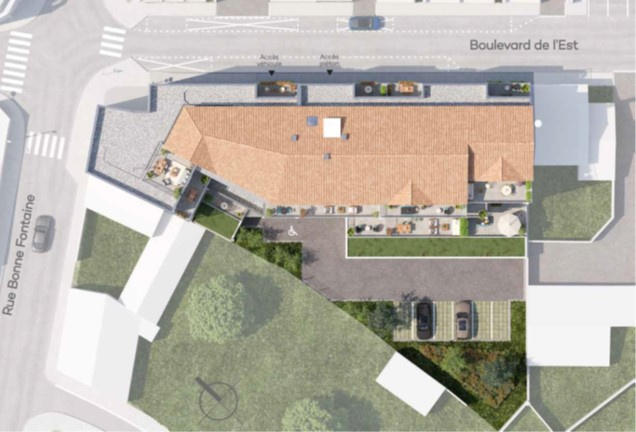 Appartement - 44 m² - 2 pièces