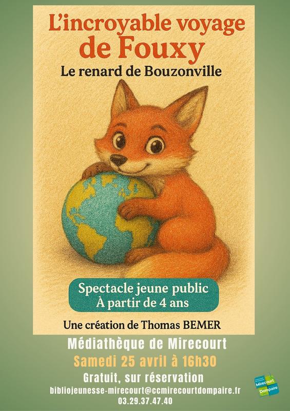 Conte musical - l'incroyable voyage de Fouxy