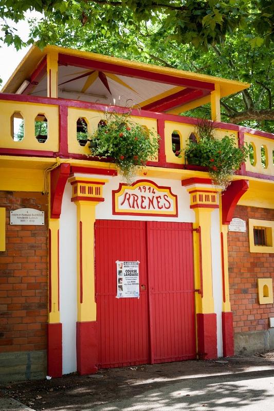 Course landaise de formelle en compétition