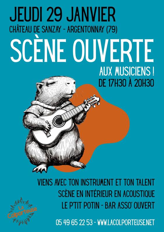 Scène ouverte à la Colporteuse