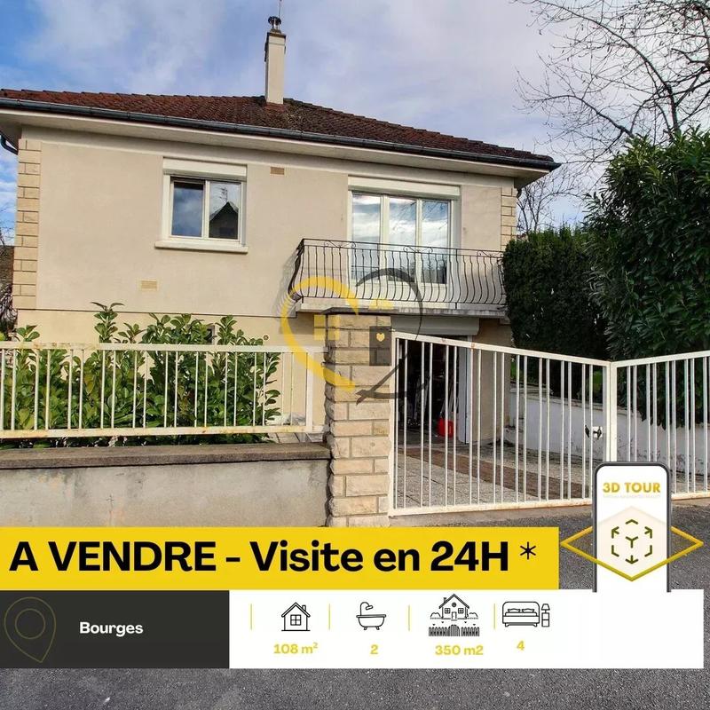 Maison - 108 m² - 5 pièces