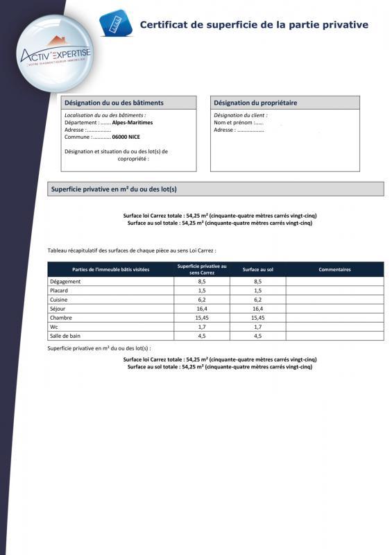 Appartement - 54 m² - 2 pièces