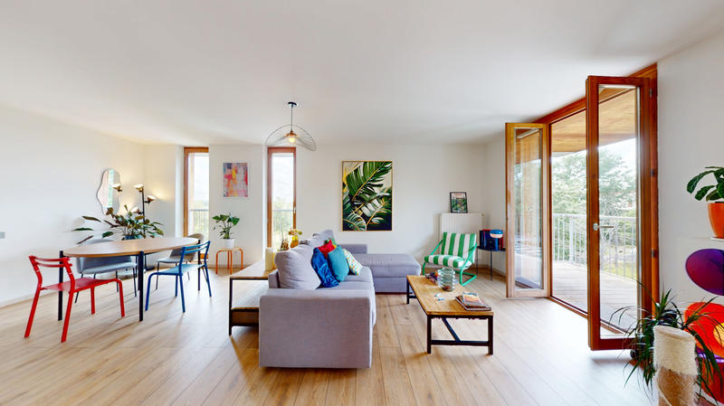 Appartement - 92 m² - 3 pièces