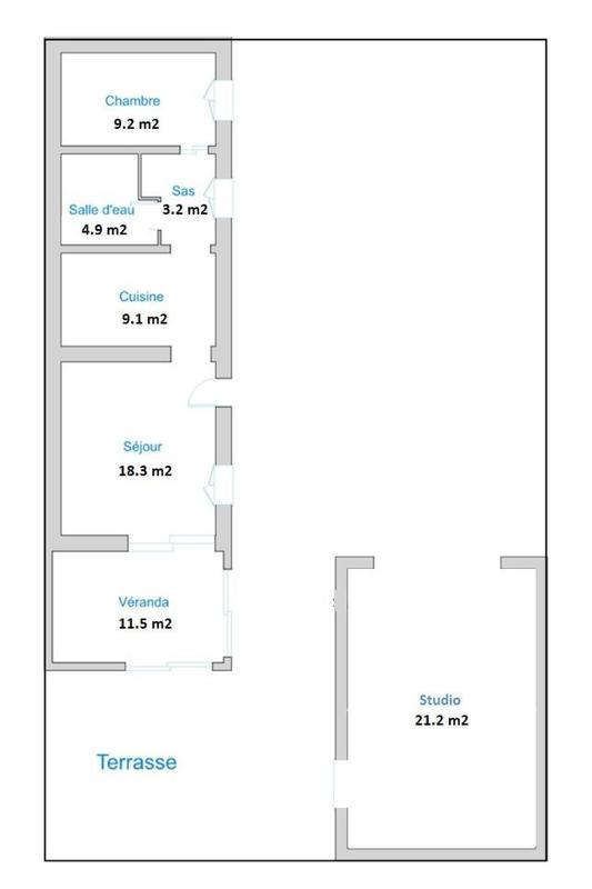 Maison - 77 m² - 4 pièces