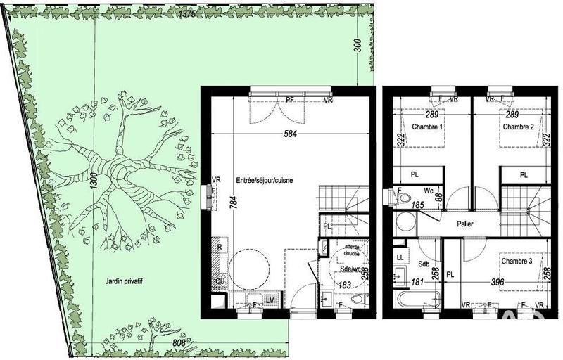Maison - 82 m² - 4 pièces