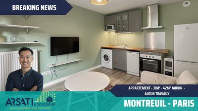 Appartement - 31 m² - 1 pièce