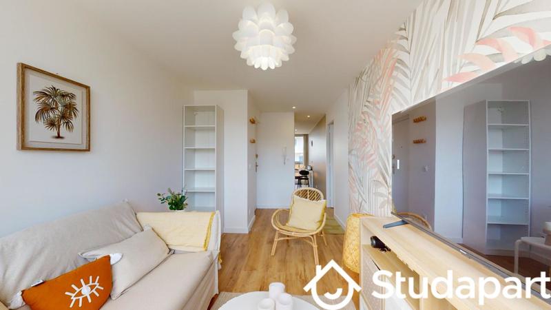 Chambre - 9 m² - 1 pièce