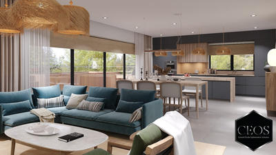 Appartement - 90 m² - 3 pièces