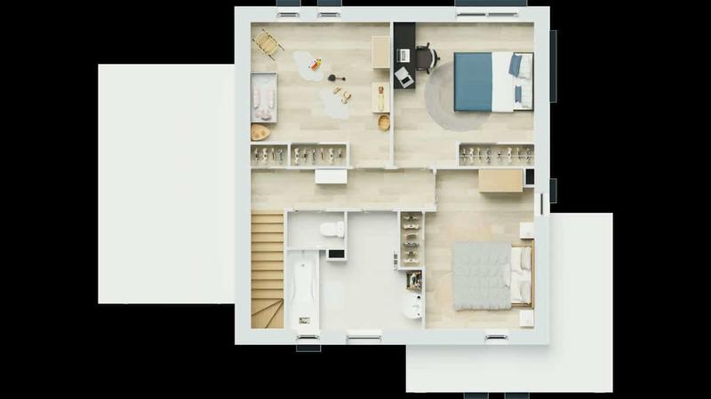 Maison - 96 m² - 4 pièces