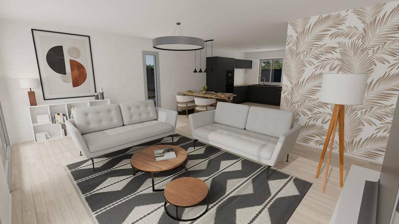 Maison - 98 m² - 4 pièces