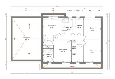Maison - 186 m² - 3 pièces