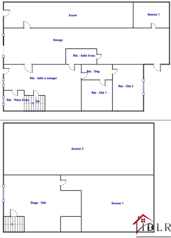 Maison de village - 73 m² - 3 pièces
