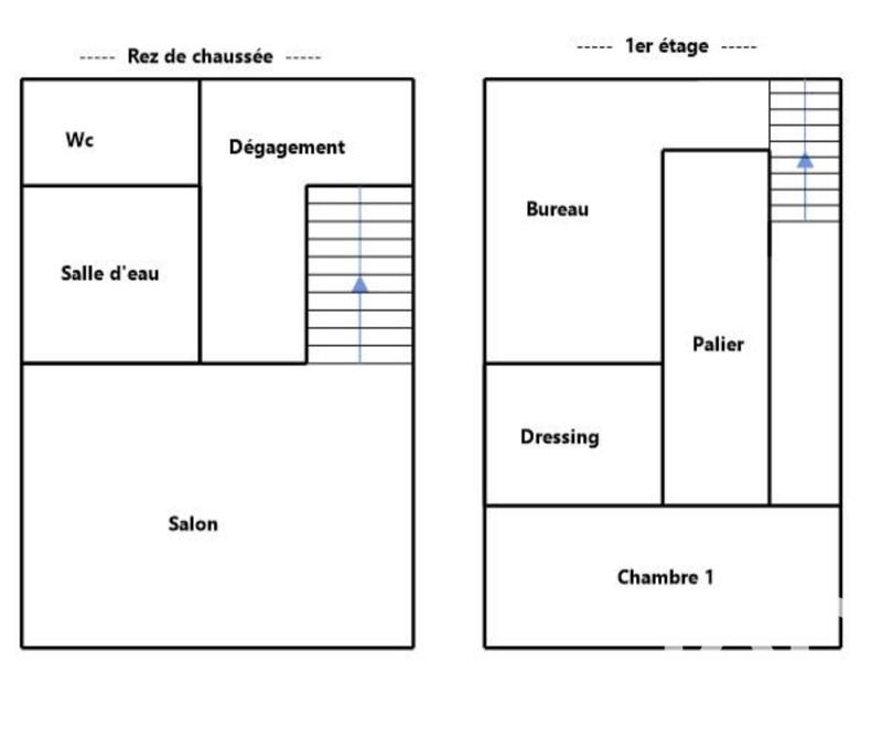 Maison - 73 m² - 3 pièces