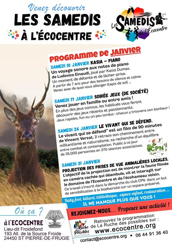 Les samedis de l'écocentre