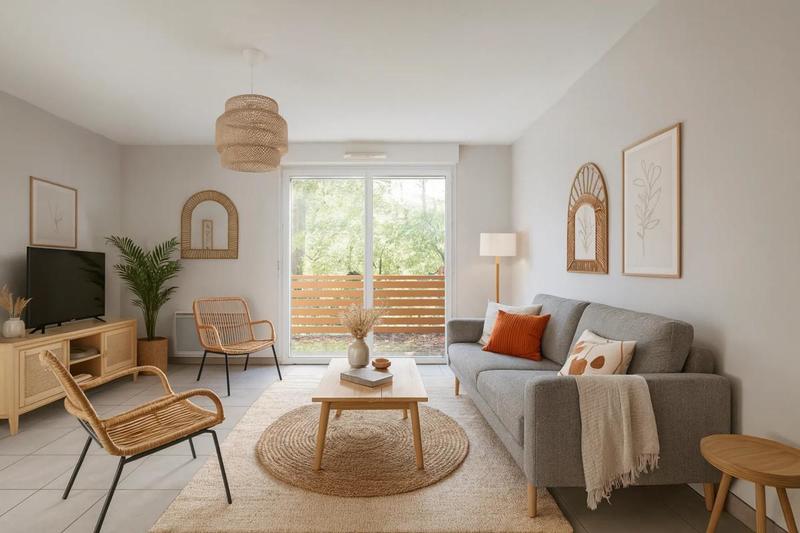 Appartement - 43 m² - 2 pièces