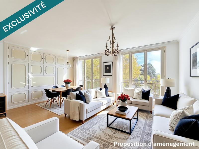 Appartement - 80 m² - 3 pièces