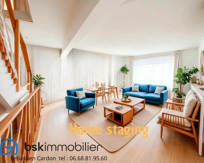 Maison de ville - 89 m² - 5 pièces