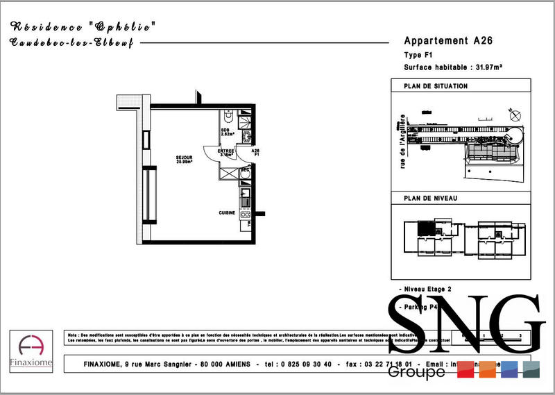 Appartement - 36 m² - 1 pièce